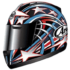 Arai Corsair Motorcycle Helmet, Colin Edwards Replica