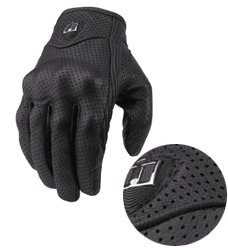 Icon Pursuit Perforated Leather Motorcycle Glove
